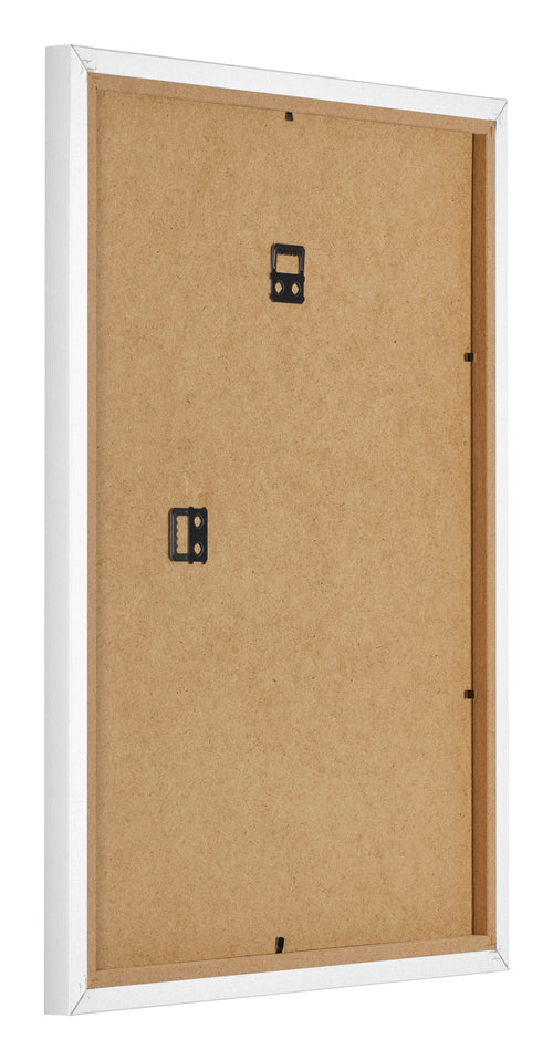 Cornice 30x40cm Bianco Opaco MDF Bologna Retro Obliquo | Yourdecoration.it