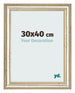 Cornice 30x40cm Lucentezza Metallica MDF Lazio Davanti Dimensione | Yourdecoration.it