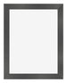 Cornice 30x40cm Nero Argento Lucido MDF Pisa Davanti | Yourdecoration.it