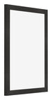 Cornice 30x40cm Nero Opaco MDF Bologna Davanti Obliquo | Yourdecoration.it