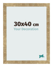 Cornice 30x40cm Oro Antico MDF Bologna Davanti Dimensione | Yourdecoration.it