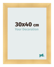 Cornice 30x40cm Oro Vintage MDF Pisa Davanti Dimensione | Yourdecoration.it