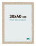 Cornice 30x40cm Rovere MDF Bologna Davanti Dimensione | Yourdecoration.it