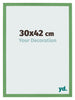 Cornice 30x42 cm Verde MDF Bologna Davanti Dimensione | Yourdecoration.it