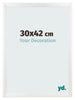 Cornice 30x42cm Bianco Vintage MDF Pisa Davanti Dimensione | Yourdecoration.it