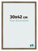 Cornice 30x42cm Bronzo Decorativo MDF Bologna Davanti Dimensione | Yourdecoration.it