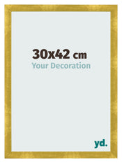Cornice 30x42cm Oro Vintage MDF Pisa Davanti Dimensione | Yourdecoration.it