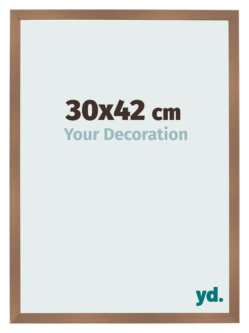 Cornice 30x42cm Rame Decorativo MDF Bologna Davanti Dimensione | Yourdecoration.it