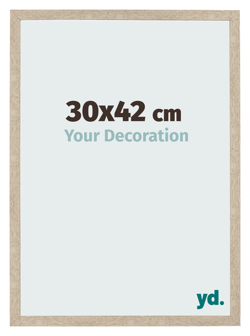 Cornice 30x42cm Rovere MDF Bologna Davanti Dimensione | Yourdecoration.it