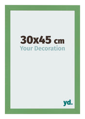 Cornice 30x45 cm Verde MDF Bologna Davanti Dimensione | Yourdecoration.it