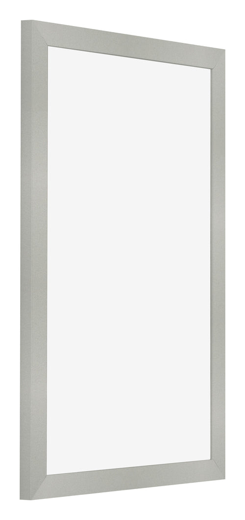 Cornice 30x45cm Argento Opaco MDF Bologna Davanti Obliquo | Yourdecoration.it