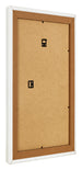 Cornice 30x45cm Bianco Spazzato MDF Lazio Retro Obliquo | Yourdecoration.it