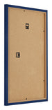 Cornice 30x45cm Blu Scuro Spazzato MDF Bologna Retro Obliquo | Yourdecoration.it
