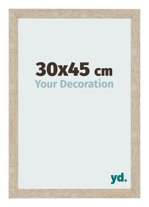 Cornice 30x45cm Rovere MDF Bologna Davanti Dimensione | Yourdecoration.it