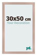 Cornice 30x50 cm Rosa Antico MDF Bologna Davanti Dimensione | Yourdecoration.it