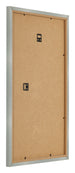 Cornice 30x50cm Alluminio Spazzolato MDF Bologna Retro Obliquo | Yourdecoration.it