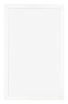 Cornice 30x50cm Bianco Opaco MDF Bologna Davanti | Yourdecoration.it