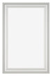 Cornice 30x50cm Bianco Spazzato MDF Lazio Davanti | Yourdecoration.it