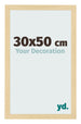 Cornice 30x50cm Faggio Decorativo MDF Bologna Davanti Dimensione | Yourdecoration.it