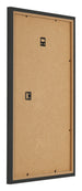 Cornice 30x50cm Grana Di Legno Nero MDF Bologna Retro Obliquo | Yourdecoration.it