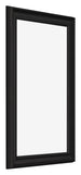 Cornice 30x50cm Grana Di Legno Nero MDF Lazio Davanti Obliquo | Yourdecoration.it