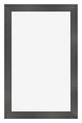 Cornice 30x50cm Nero Argento Lucido MDF Pisa Davanti | Yourdecoration.it