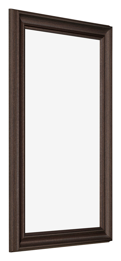 Cornice 30x50cm Quercia Scura MDF Lazio Davanti Obliquo | Yourdecoration.it