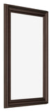 Cornice 30x50cm Quercia Scura MDF Lazio Davanti Obliquo | Yourdecoration.it