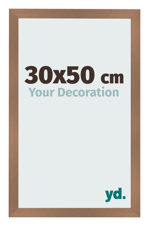 Cornice 30x50cm Rame Decorativo MDF Bologna Davanti Dimensione | Yourdecoration.it