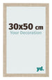 Cornice 30x50cm Rovere MDF Bologna Davanti Dimensione | Yourdecoration.it