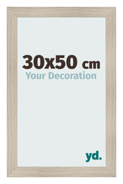 Cornice 30x50cm Rovere Rustico MDF Pisa Davanti Dimensione | Yourdecoration.it
