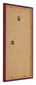 Cornice 30x50cm Vino Rosso Spazzato MDF Bologna Retro Obliquo | Yourdecoration.it