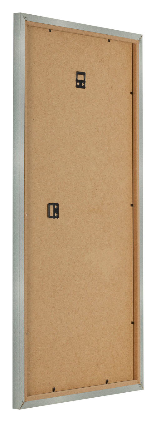 Cornice 30x60cm Alluminio Spazzolato MDF Bologna Retro Obliquo | Yourdecoration.it