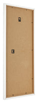 Cornice 30x60cm Bianco Lucente MDF Bologna Retro Obliquo | Yourdecoration.it
