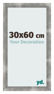 Cornice 30x60cm Metallo Vintage MDF Pisa Davanti Dimensione | Yourdecoration.it