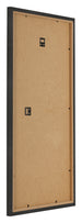 Cornice 30x60cm Nero Opaco MDF Bologna Retro Obliquo | Yourdecoration.it