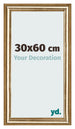 Cornice 30x60cm Oro Antico MDF Lazio Davanti Dimensione | Yourdecoration.it
