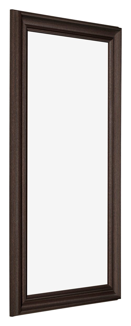 Cornice 30x60cm Quercia Scura MDF Lazio Davanti Obliquo | Yourdecoration.it