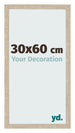 Cornice 30x60cm Rovere MDF Bologna Davanti Dimensione | Yourdecoration.it