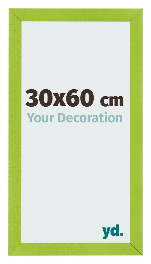 Cornice 30x60cm Verde MDF Pisa Davanti Dimensione | Yourdecoration.it