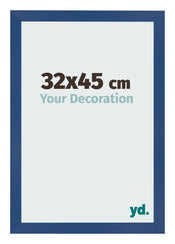 Cornice 32x45 cm Blu Scuro MDF Bologna Davanti Dimensione | Yourdecoration.it