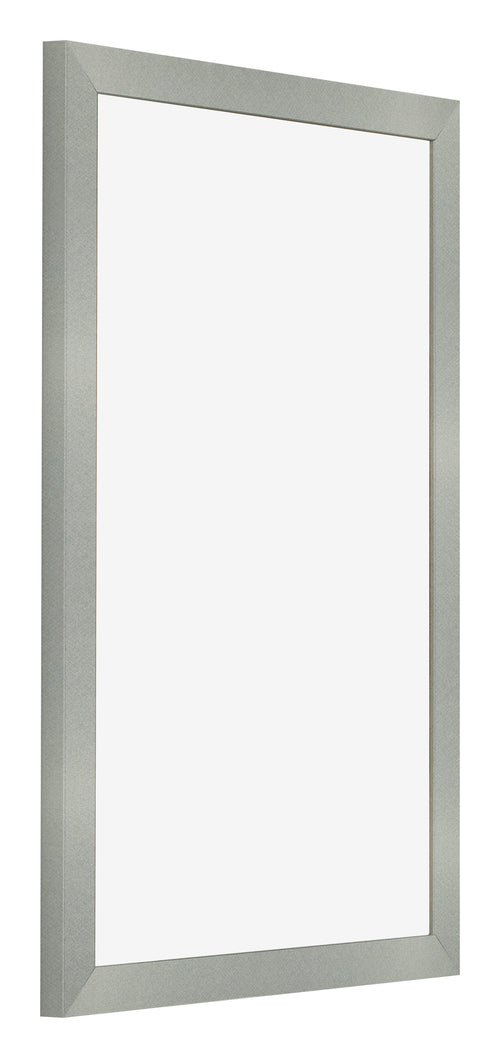 Cornice 32x45cm Alluminio Spazzolato MDF Bologna Davanti Obliquo | Yourdecoration.it