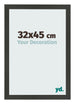 Cornice 32x45cm Antracite MDF Bologna Davanti Dimensione | Yourdecoration.it