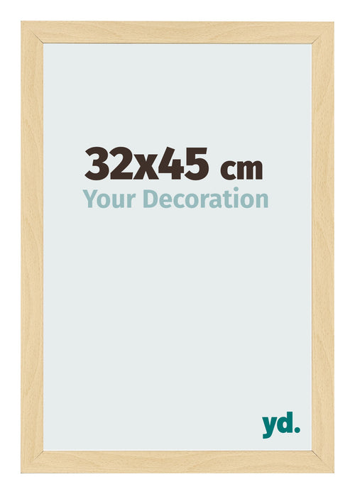 Cornice 32x45cm Faggio Decorativo MDF Bologna Davanti Dimensione | Yourdecoration.it
