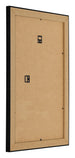 Cornice 32x45cm Nero Argento Lucido MDF Pisa Retro Obliquo | Yourdecoration.it