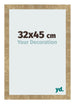 Cornice 32x45cm Oro Antico MDF Bologna Davanti Dimensione | Yourdecoration.it