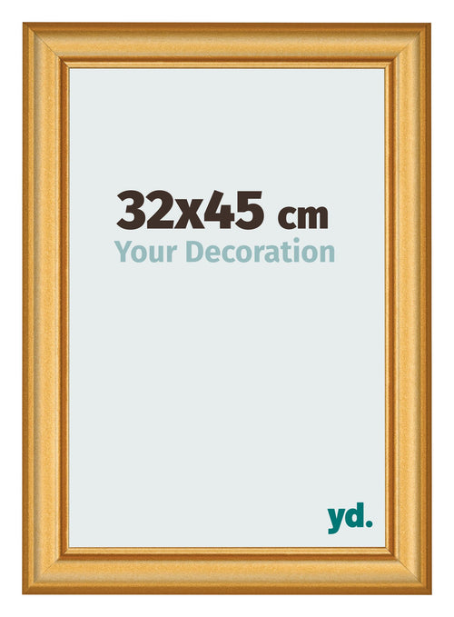 Cornice 32x45cm Oro Opaco MDF Lazio Davanti Dimensione | Yourdecoration.it