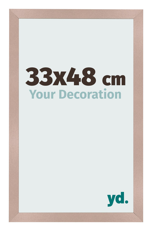 Cornice 33x48 cm Rosa Antico MDF Bologna Davanti Dimensione | Yourdecoration.it