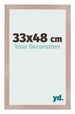 Cornice 33x48 cm Rosa Antico MDF Bologna Davanti Dimensione | Yourdecoration.it