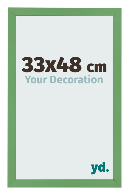 Cornice 33x48 cm Verde MDF Bologna Davanti Dimensione | Yourdecoration.it